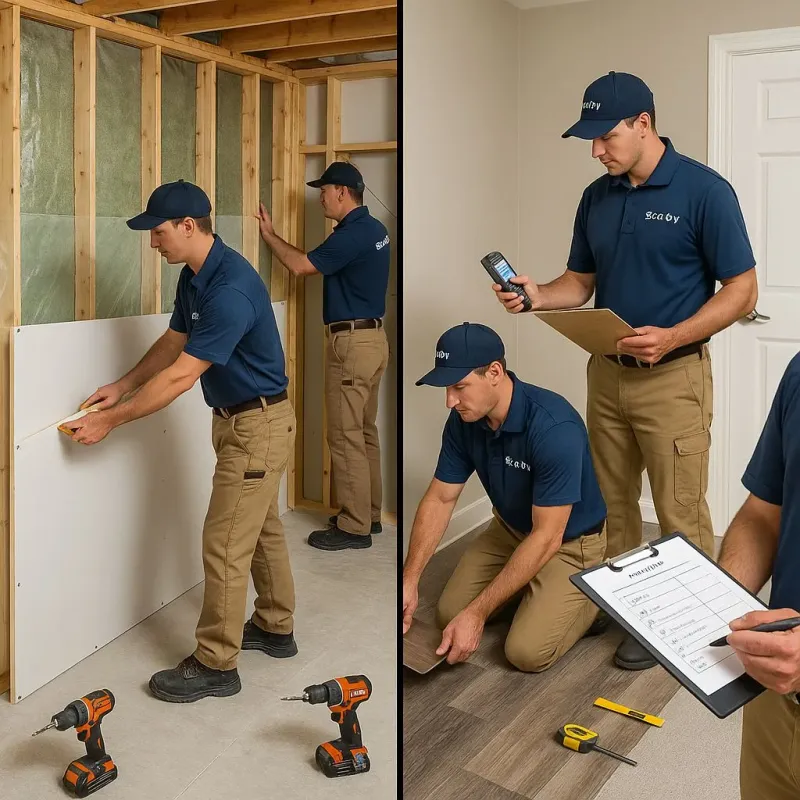 Repairs and Reconstruction process in Avalon, PA