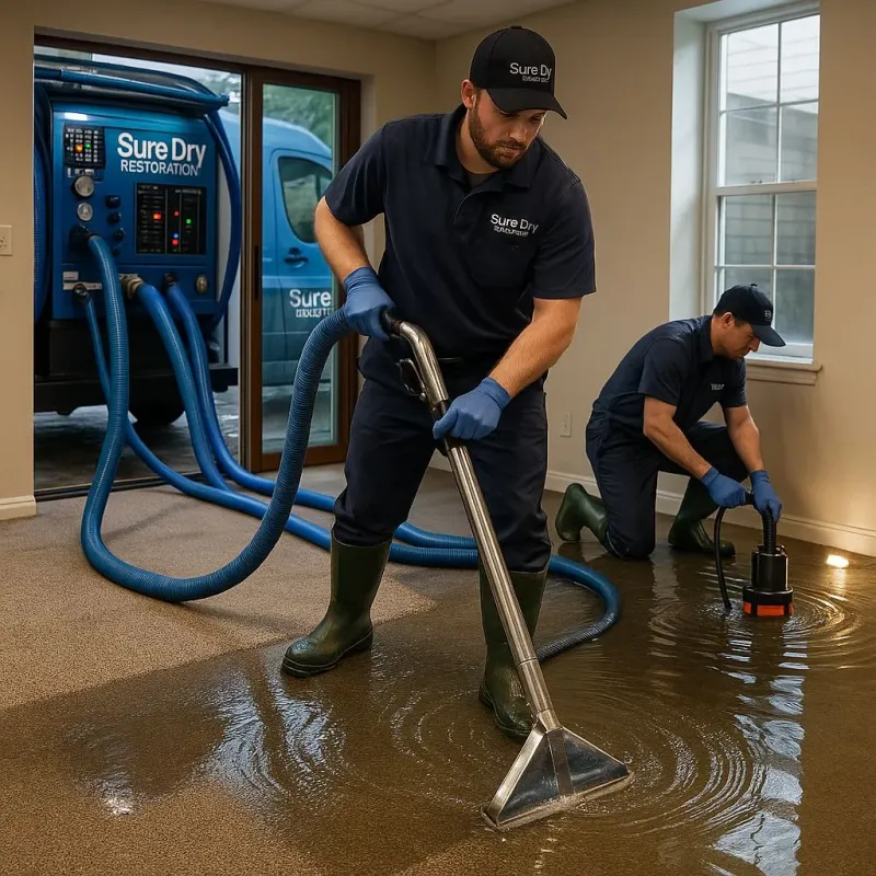Water Extraction and Removal process in Avalon, PA